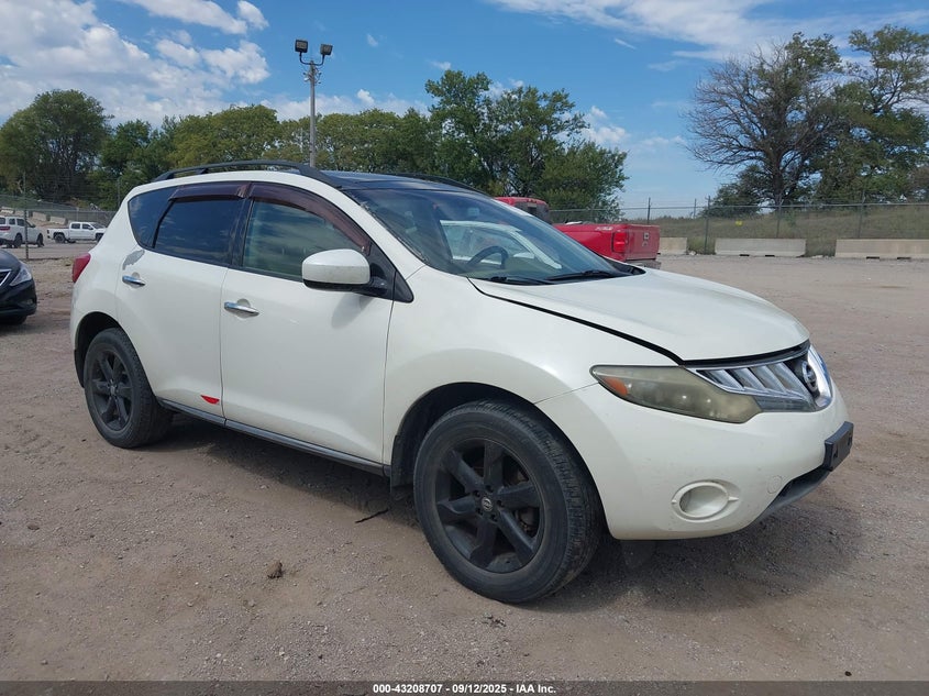 JN8AZ18WX9W150785 2009 Nissan Murano Sl auction photo 1