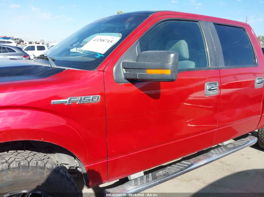 2011 Ford F-150 Xlt VIN: 1FTFW1CF8BKD09995 Lot: 43208715