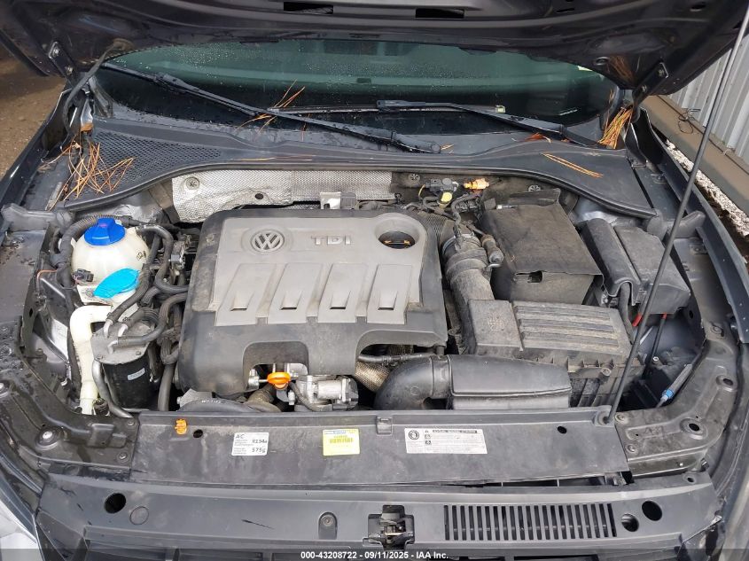 2012 Volkswagen Passat 2.0L Tdi Sel Premium VIN: 1VWCN7A33CC071435 Lot: 43208722