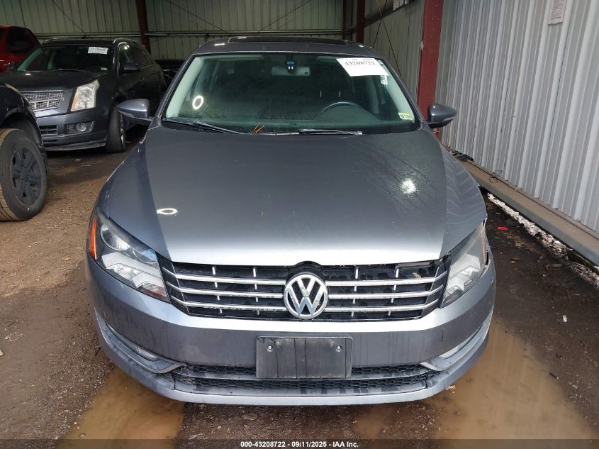 2012 Volkswagen Passat 2.0L Tdi Sel Premium VIN: 1VWCN7A33CC071435 Lot: 43208722