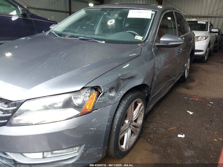 2012 Volkswagen Passat 2.0L Tdi Sel Premium VIN: 1VWCN7A33CC071435 Lot: 43208722