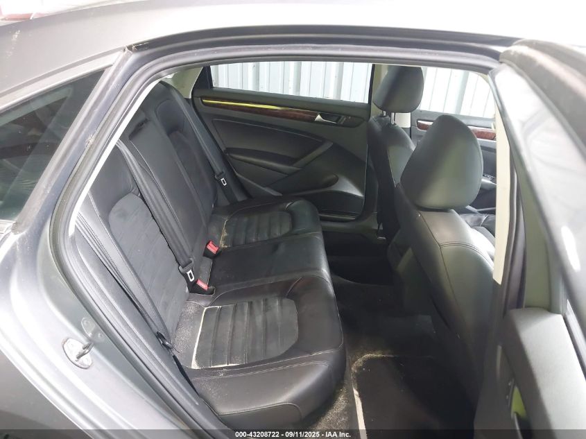 2012 Volkswagen Passat 2.0L Tdi Sel Premium VIN: 1VWCN7A33CC071435 Lot: 43208722