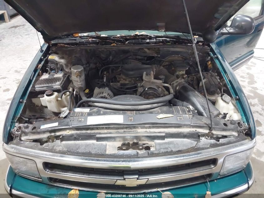 1997 Chevrolet Blazer Ls VIN: 1GNDT13W4VK215480 Lot: 43208746