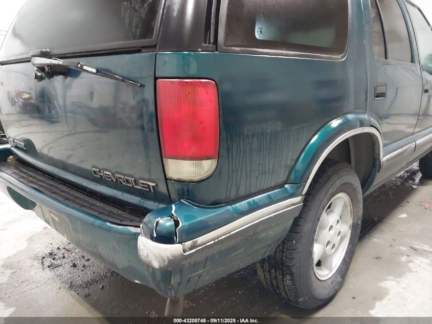 1997 Chevrolet Blazer Ls VIN: 1GNDT13W4VK215480 Lot: 43208746