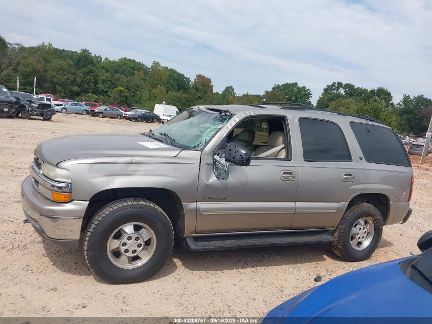 2001 Chevrolet Tahoe Lt VIN: 1GNEK13T51R152081 Lot: 43208767