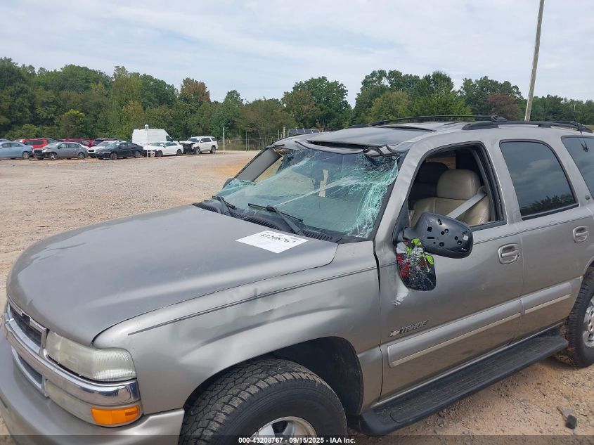 2001 Chevrolet Tahoe Lt VIN: 1GNEK13T51R152081 Lot: 43208767