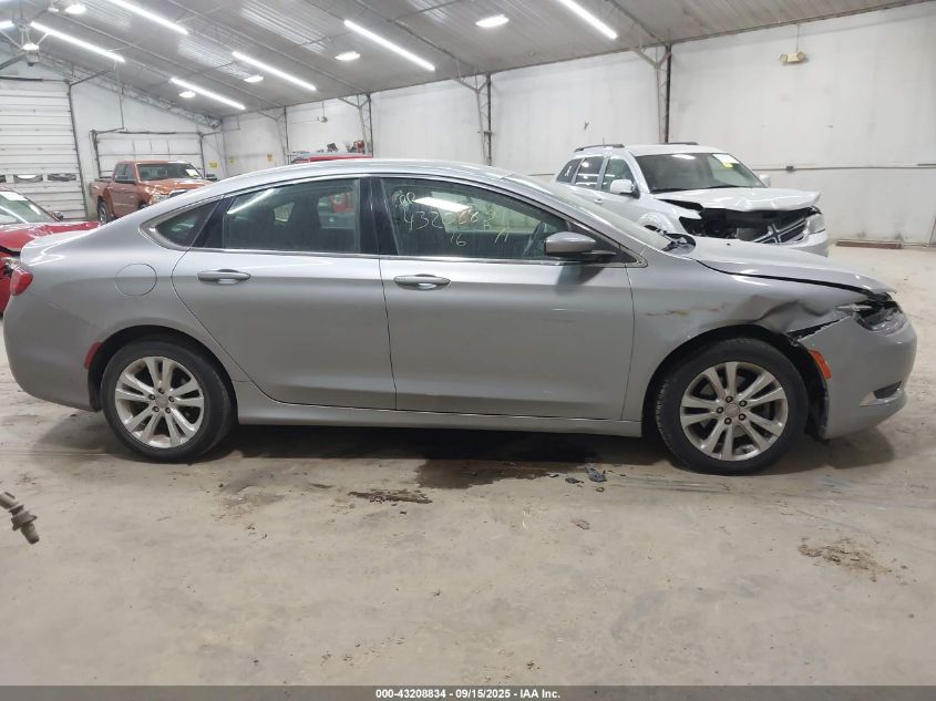 2016 Chrysler 200 Limited VIN: 1C3CCCAB1GN181682 Lot: 43208834