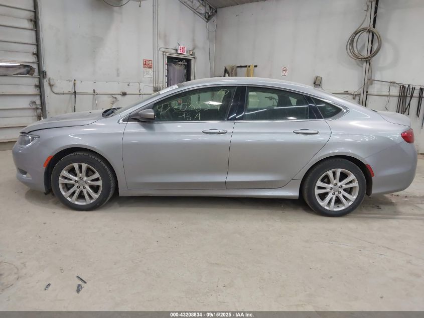 2016 Chrysler 200 Limited VIN: 1C3CCCAB1GN181682 Lot: 43208834