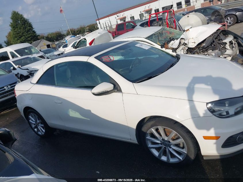 2013 Volkswagen Eos Komfort VIN: WVWBW8AH0DV009364 Lot: 43208873