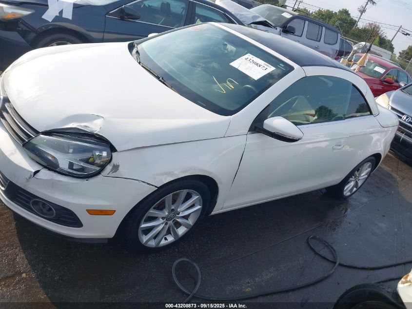 2013 Volkswagen Eos Komfort VIN: WVWBW8AH0DV009364 Lot: 43208873