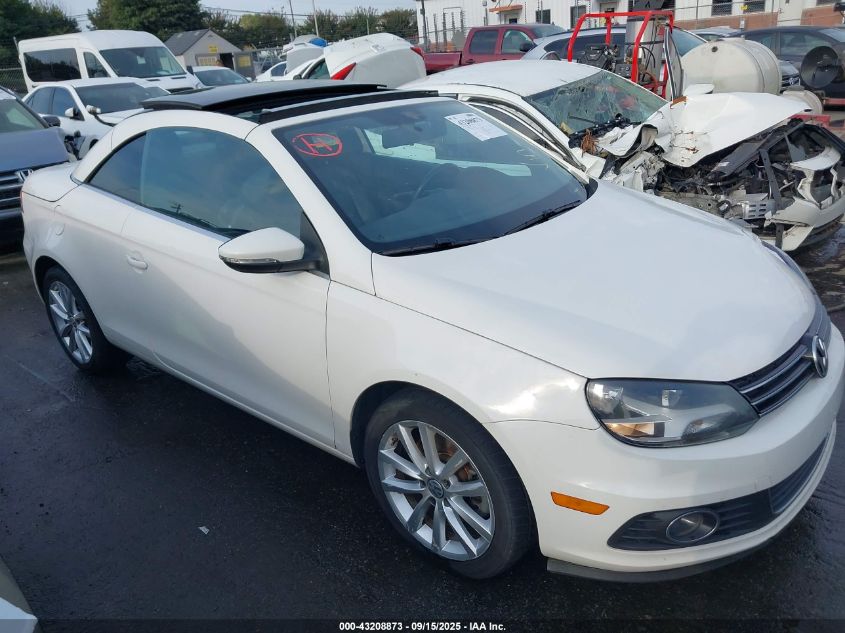 2013 Volkswagen Eos Komfort VIN: WVWBW8AH0DV009364 Lot: 43208873