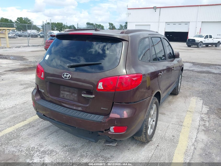 2008 Hyundai Santa Fe Limited/Se VIN: 5NMSH13E78H169703 Lot: 43208872