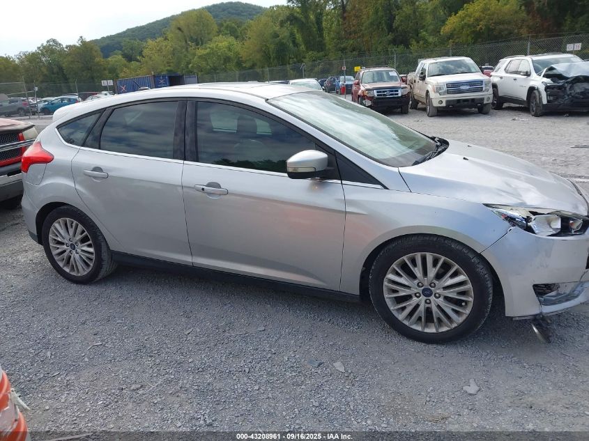 2017 Ford Focus Titanium VIN: 1FADP3N25HL291507 Lot: 43208961