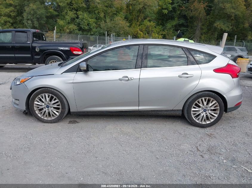 2017 Ford Focus Titanium VIN: 1FADP3N25HL291507 Lot: 43208961