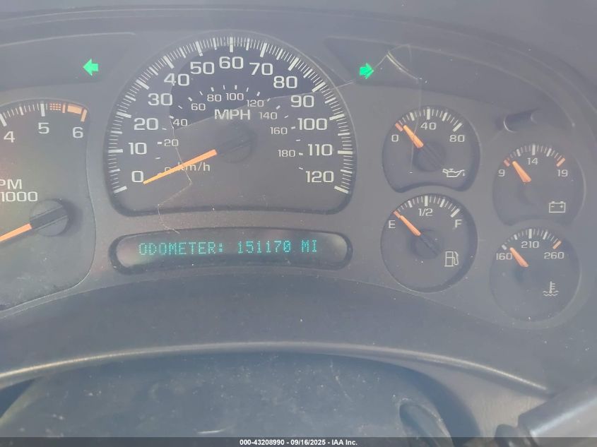 2004 Chevrolet Tahoe Ls VIN: 1GNEC13VX4R124876 Lot: 43208990