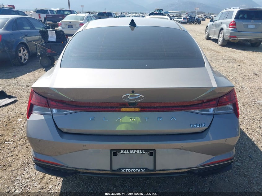 2023 HYUNDAI ELANTRA HYBRID LIMITED KMHLN4AJ2PU062656