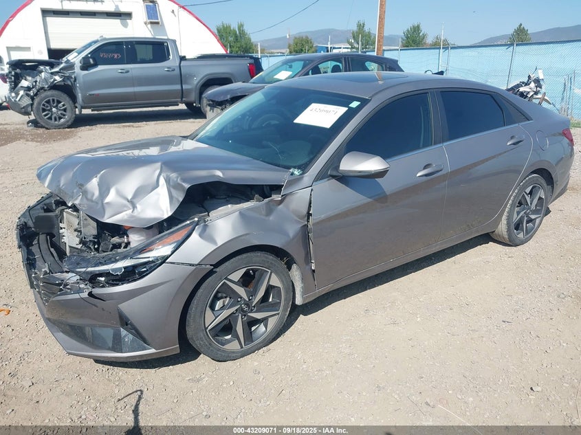 2023 HYUNDAI ELANTRA HYBRID LIMITED KMHLN4AJ2PU062656