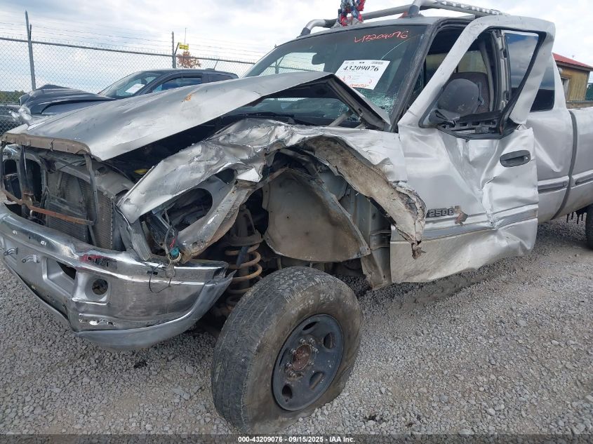 1998 Dodge Ram 2500 St VIN: 1B7KF23ZXWJ174822 Lot: 43209076