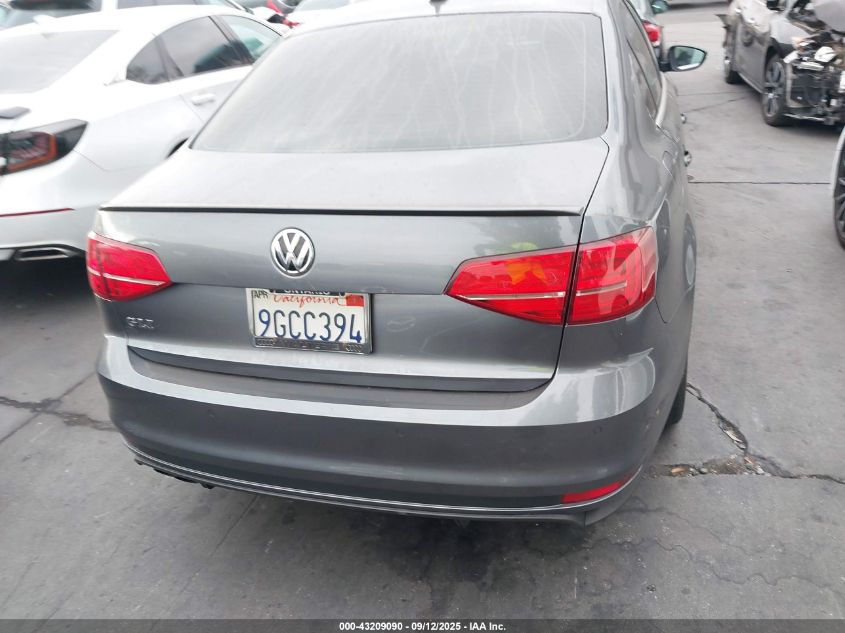 2016 Volkswagen Jetta 2.0T Gli Sel VIN: 3VW4T7AJ4GM395636 Lot: 43209090