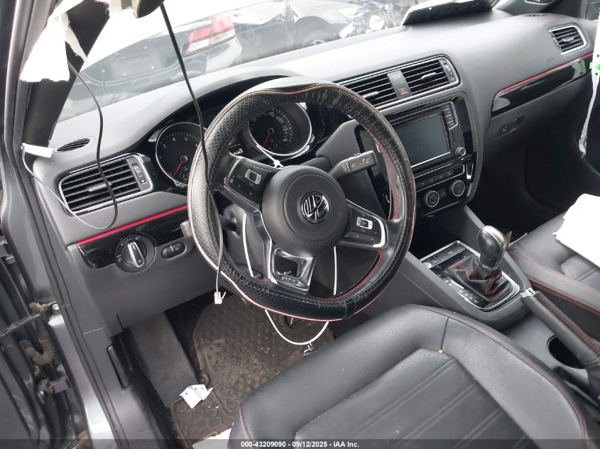2016 Volkswagen Jetta 2.0T Gli Sel VIN: 3VW4T7AJ4GM395636 Lot: 43209090