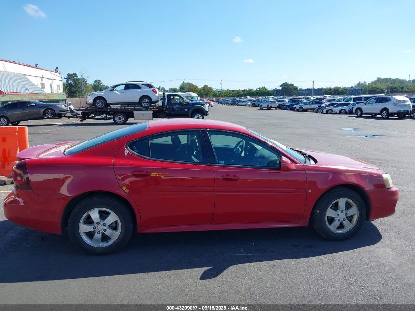 2008 Pontiac Grand Prix VIN: 2G2WP552281110632 Lot: 43209097
