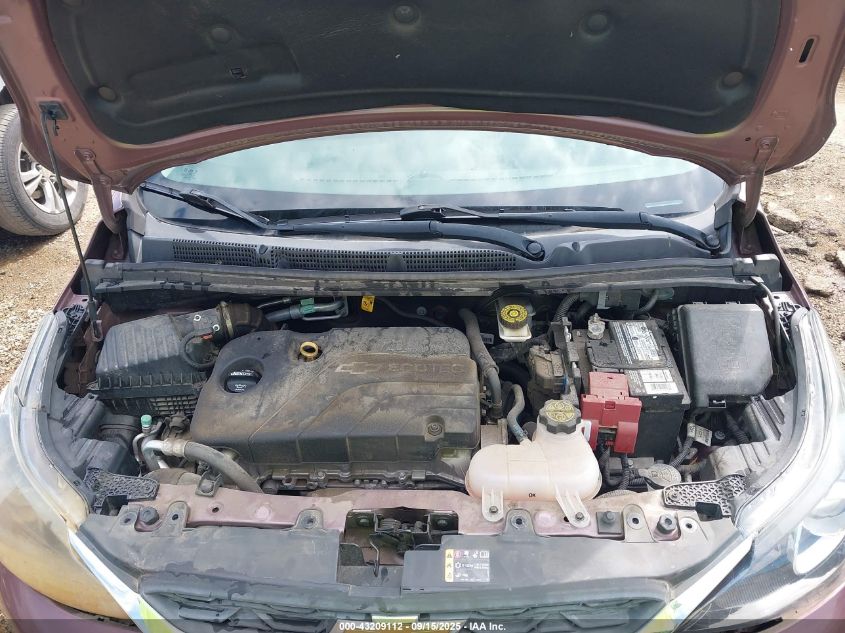 2019 Chevrolet Spark 1Lt Cvt VIN: KL8CD6SA7KC724823 Lot: 43209112