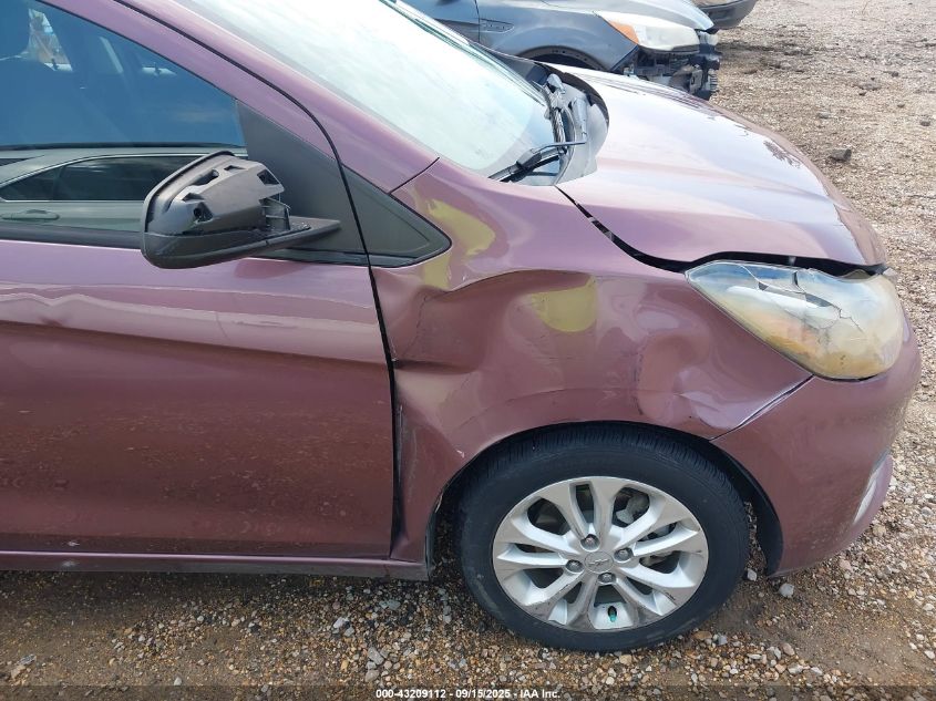 2019 Chevrolet Spark 1Lt Cvt VIN: KL8CD6SA7KC724823 Lot: 43209112