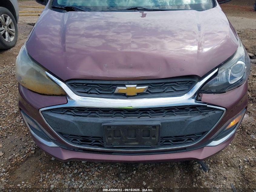 2019 Chevrolet Spark 1Lt Cvt VIN: KL8CD6SA7KC724823 Lot: 43209112