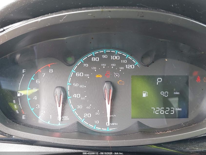 2019 Chevrolet Spark 1Lt Cvt VIN: KL8CD6SA7KC724823 Lot: 43209112