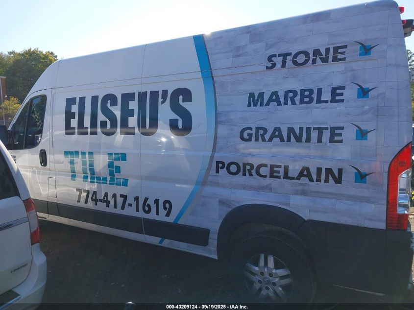 2020 Ram Promaster 2500 High Roof 159 Wb VIN: 3C6TRVDG0LE133495 Lot: 43209124