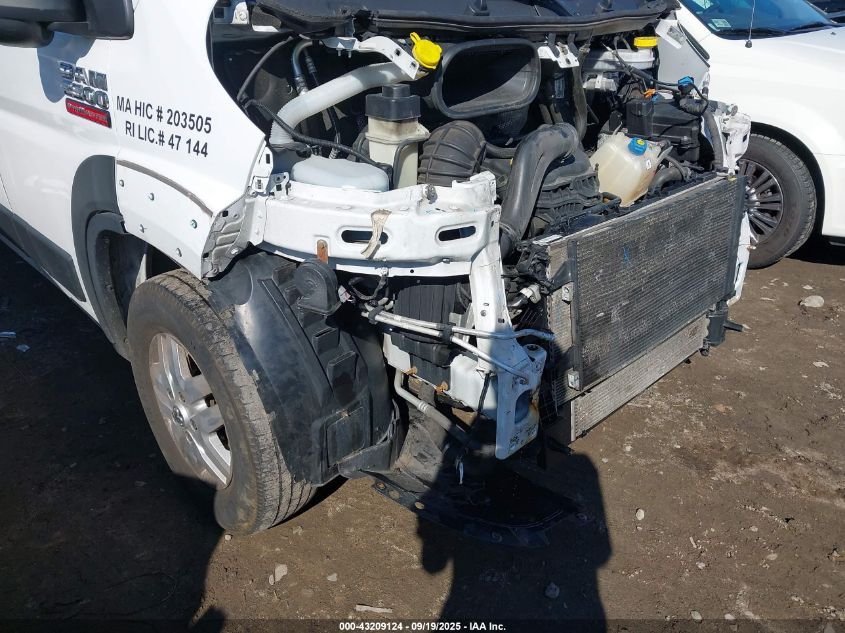 2020 Ram Promaster 2500 High Roof 159 Wb VIN: 3C6TRVDG0LE133495 Lot: 43209124