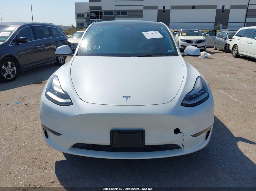 2023 Tesla Model Y Awd/Long Range Dual Motor All-Wheel Drive VIN: 7SAYGDEE6PA093872 Lot: 43209175