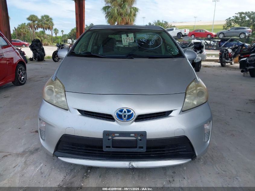 2012 Toyota Prius Two VIN: JTDKN3DU7C1570987 Lot: 43209188