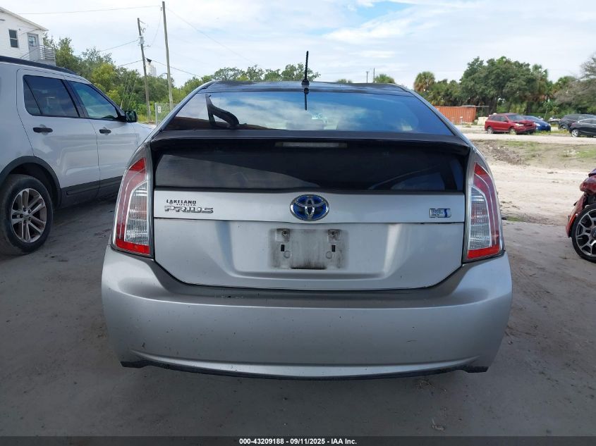 2012 Toyota Prius Two VIN: JTDKN3DU7C1570987 Lot: 43209188