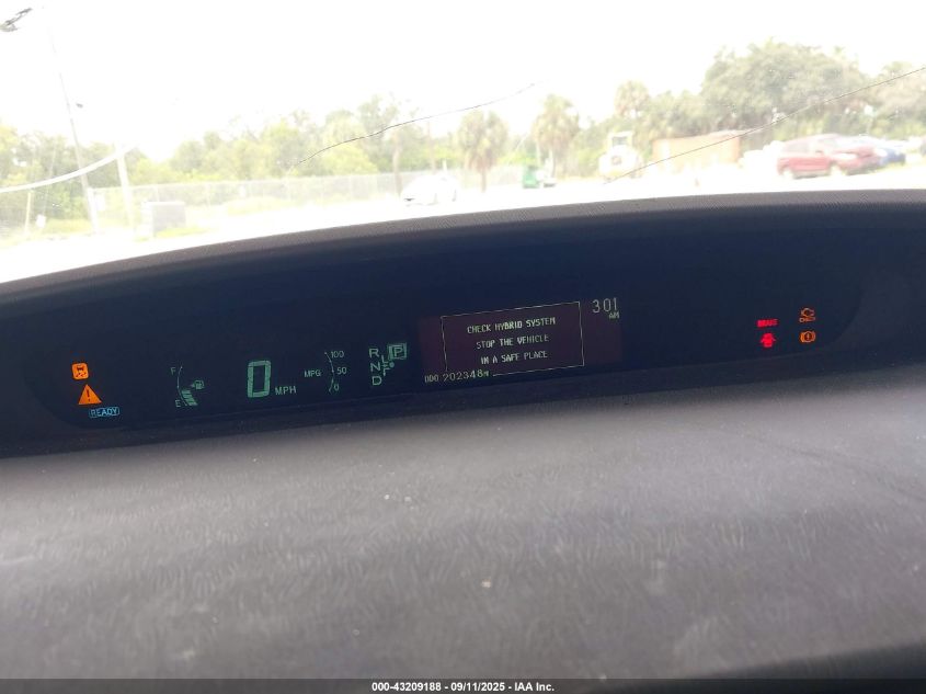 2012 Toyota Prius Two VIN: JTDKN3DU7C1570987 Lot: 43209188