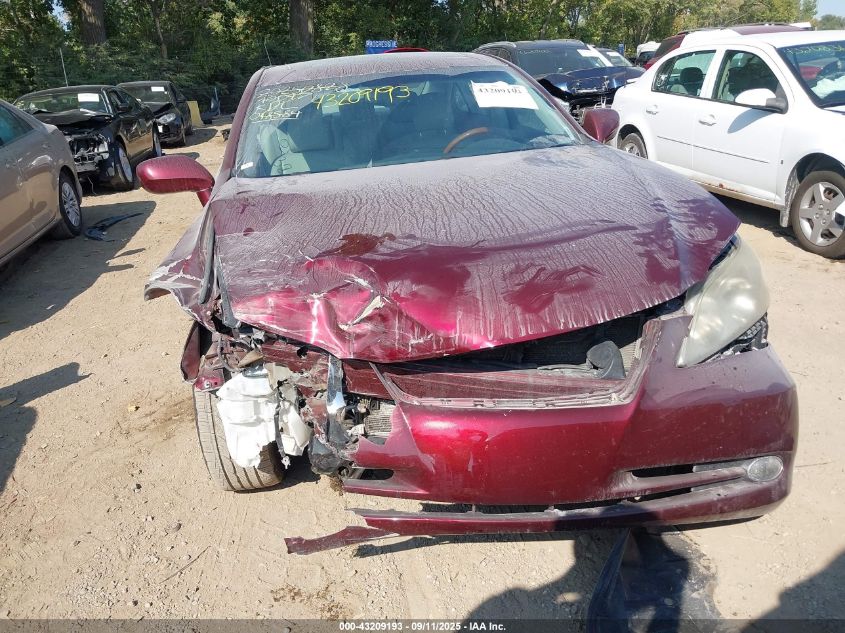 2007 Lexus Es 350 VIN: JTHBJ46GX72018584 Lot: 43209193