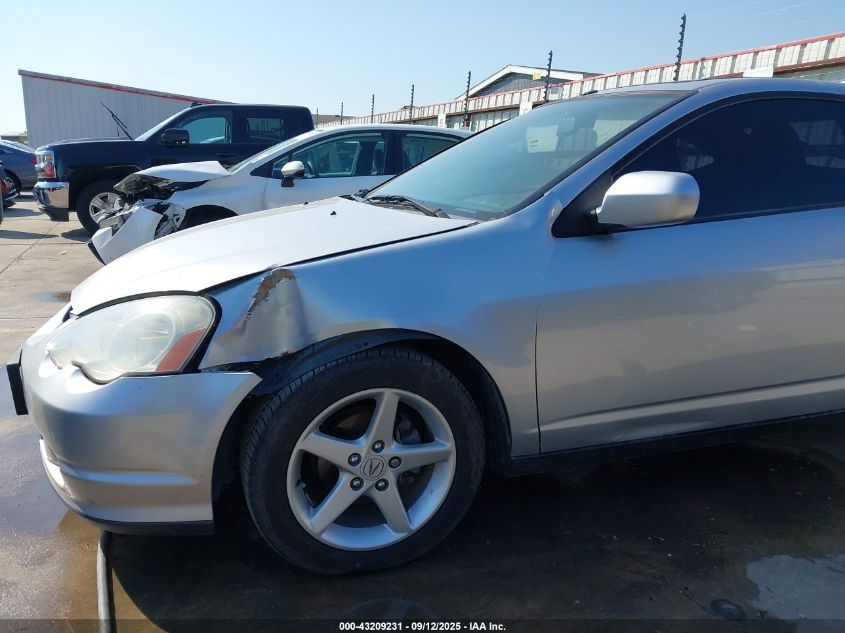 2002 Acura Rsx VIN: JH4DC53872C042477 Lot: 43209231