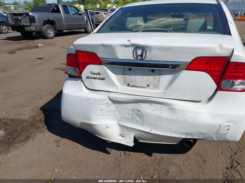 2009 Honda Civic Lx VIN: 19XFA16559E016344 Lot: 43209250