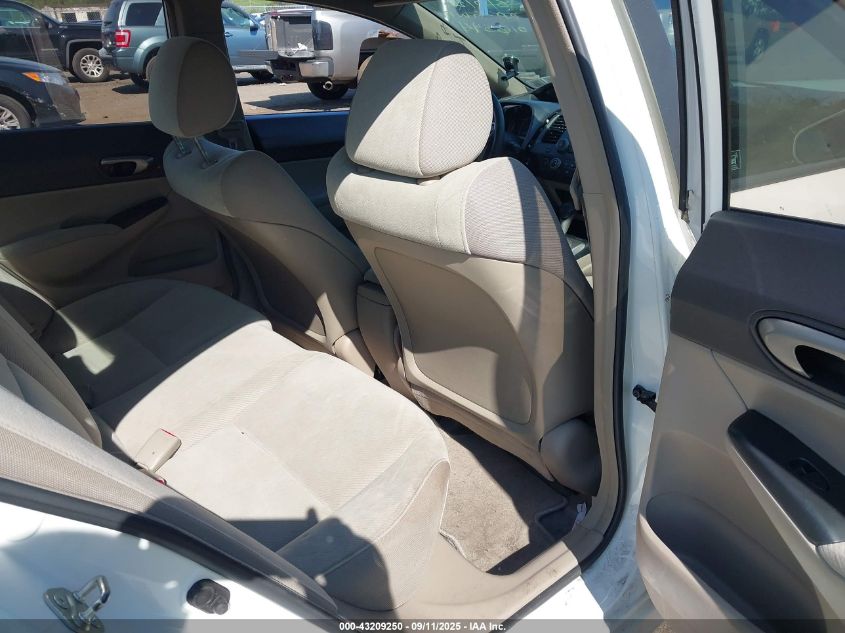 2009 Honda Civic Lx VIN: 19XFA16559E016344 Lot: 43209250