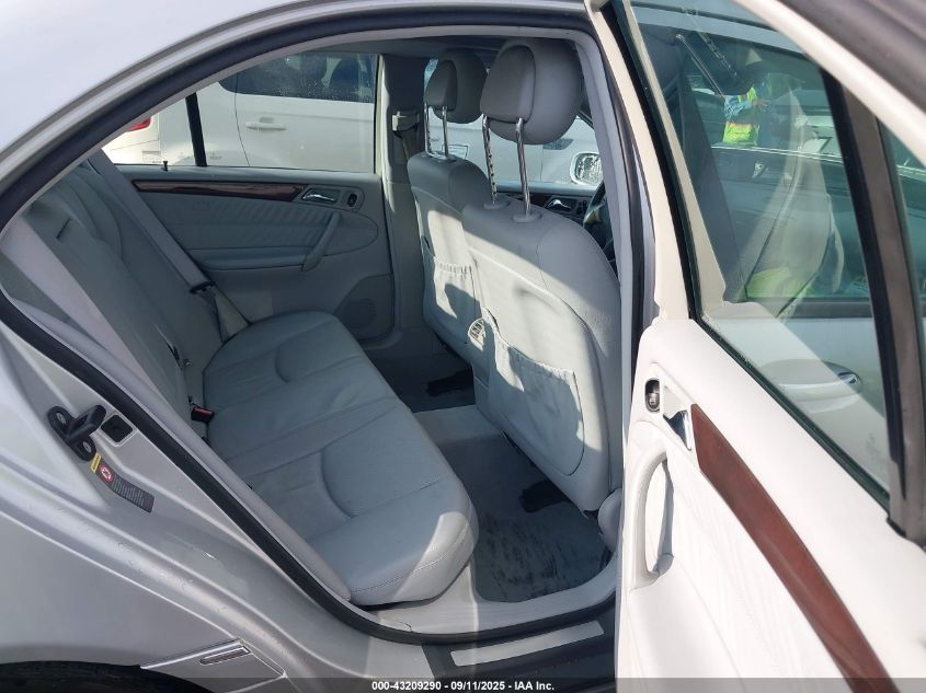 2001 Mercedes-Benz C 320 VIN: WDBRF64J81F055188 Lot: 43209290