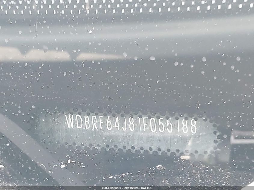 2001 Mercedes-Benz C 320 VIN: WDBRF64J81F055188 Lot: 43209290