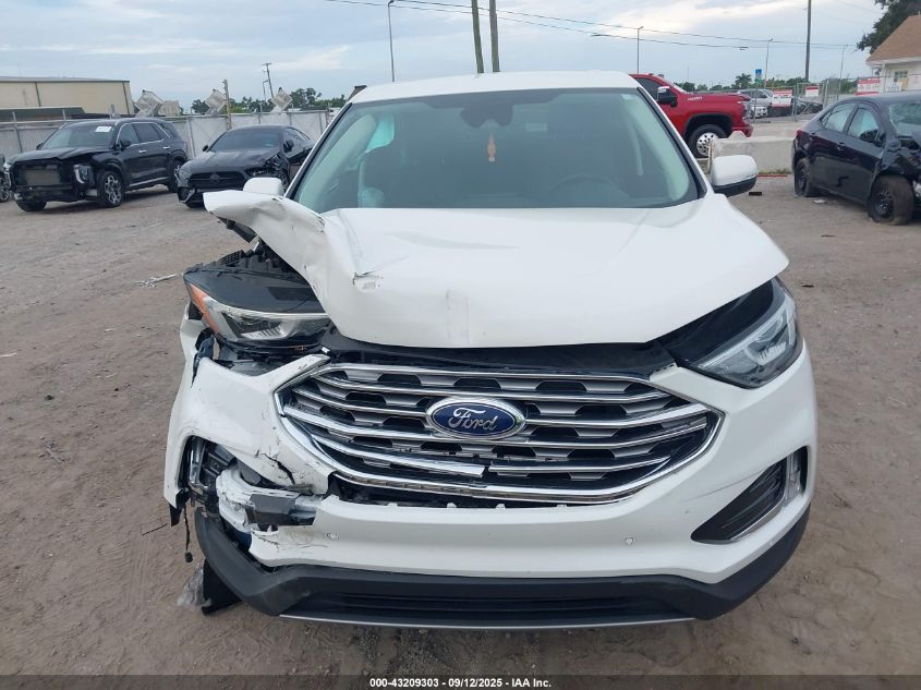 2021 Ford Edge Titanium VIN: 2FMPK3K9XMBA66108 Lot: 43209303