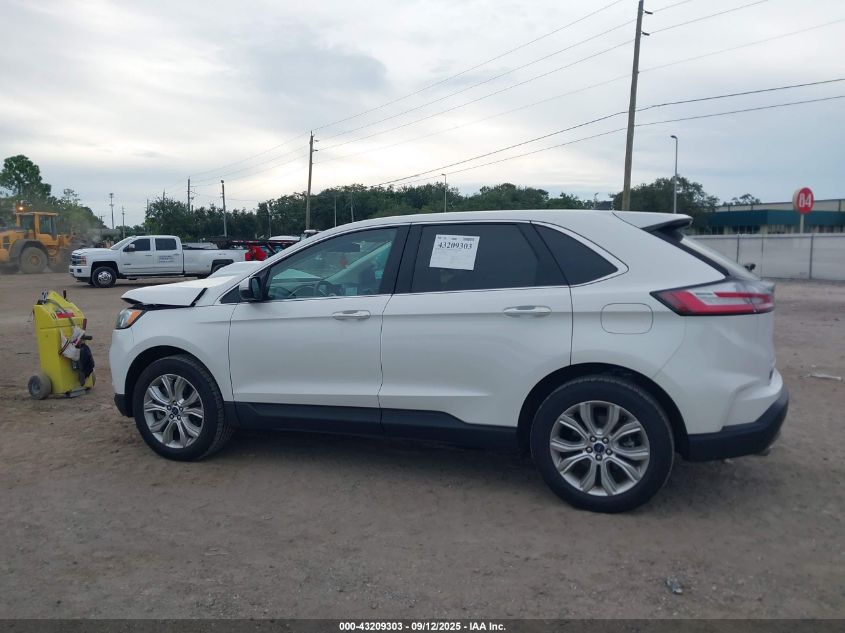 2021 Ford Edge Titanium VIN: 2FMPK3K9XMBA66108 Lot: 43209303