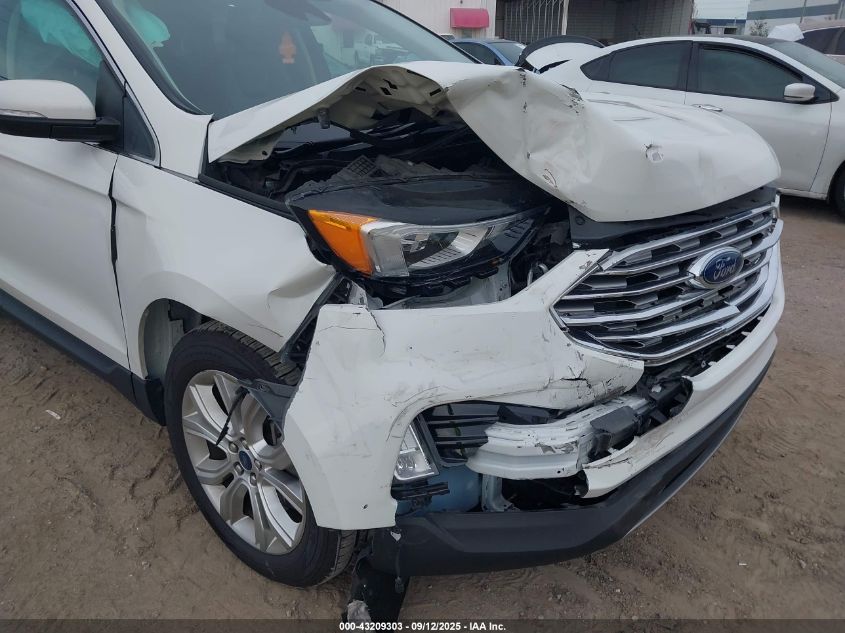 2021 Ford Edge Titanium VIN: 2FMPK3K9XMBA66108 Lot: 43209303