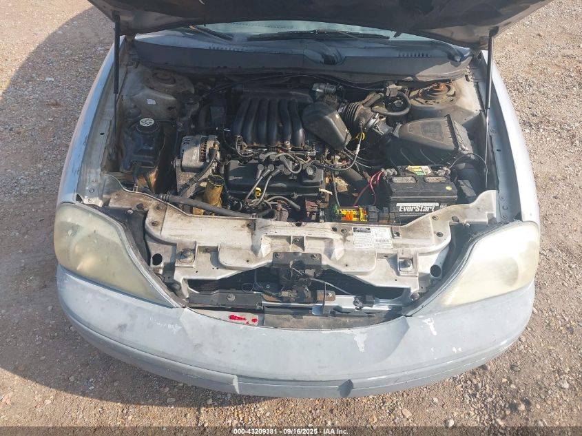 2002 Mercury Sable Gs/Gs Plus VIN: 1MEFM50U42A601311 Lot: 43209381