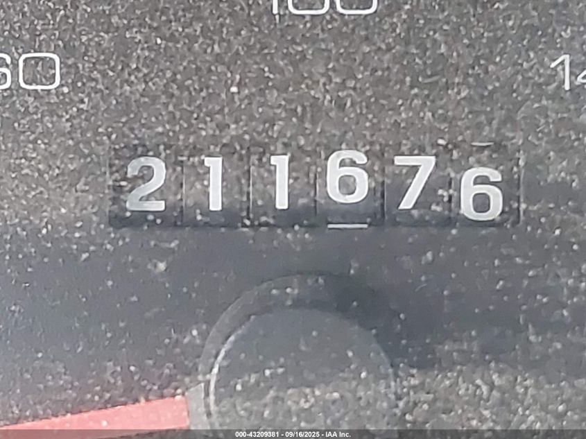 2002 Mercury Sable Gs/Gs Plus VIN: 1MEFM50U42A601311 Lot: 43209381