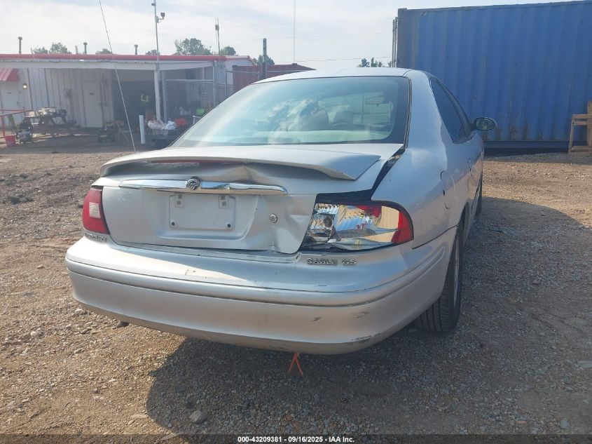 2002 Mercury Sable Gs/Gs Plus VIN: 1MEFM50U42A601311 Lot: 43209381