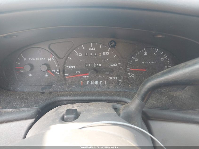 2002 Mercury Sable Gs/Gs Plus VIN: 1MEFM50U42A601311 Lot: 43209381