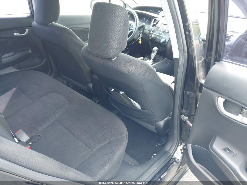 2013 Honda Civic Lx VIN: 19XFB2F55DE295046 Lot: 43209394