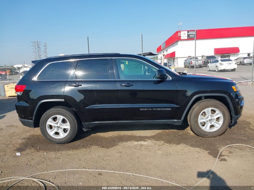 2017 Jeep Grand Cherokee Laredo 4X2 VIN: 1C4RJEAG9HC743442 Lot: 43209415